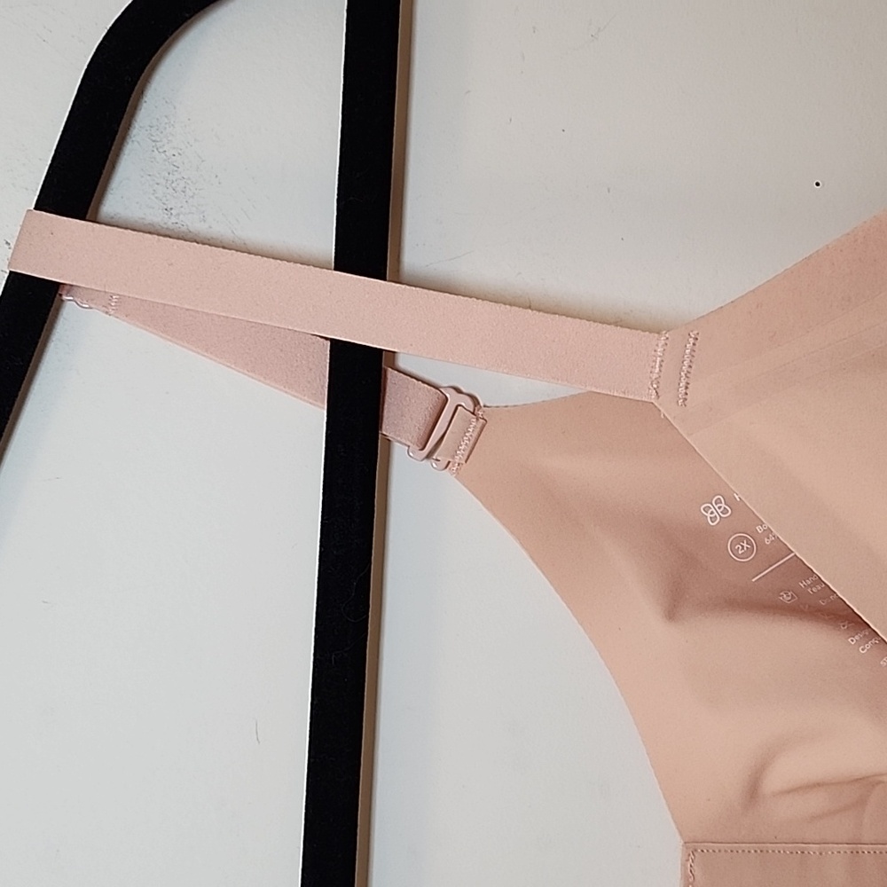 Honeylove Women's Silhouette Bra pink Peach  Seamless  Bra Sz 2X - Picture 8 of 16
